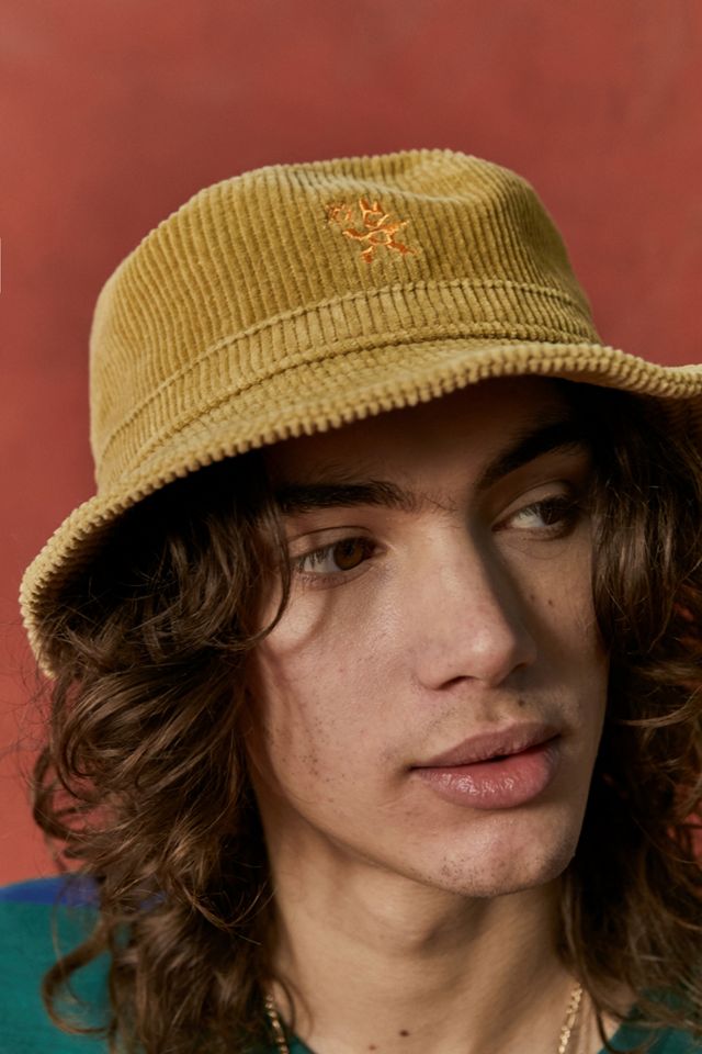 UO Yellow Nomad Corduroy Bucket Hat Urban Outfitters UK