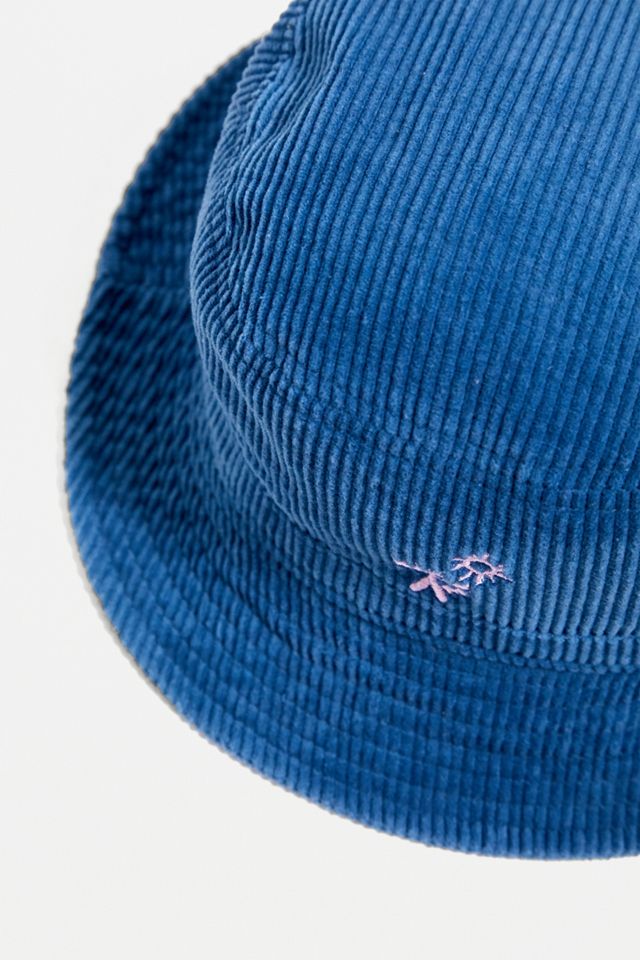 UO Blue Nomad Corduroy Bucket Hat #2