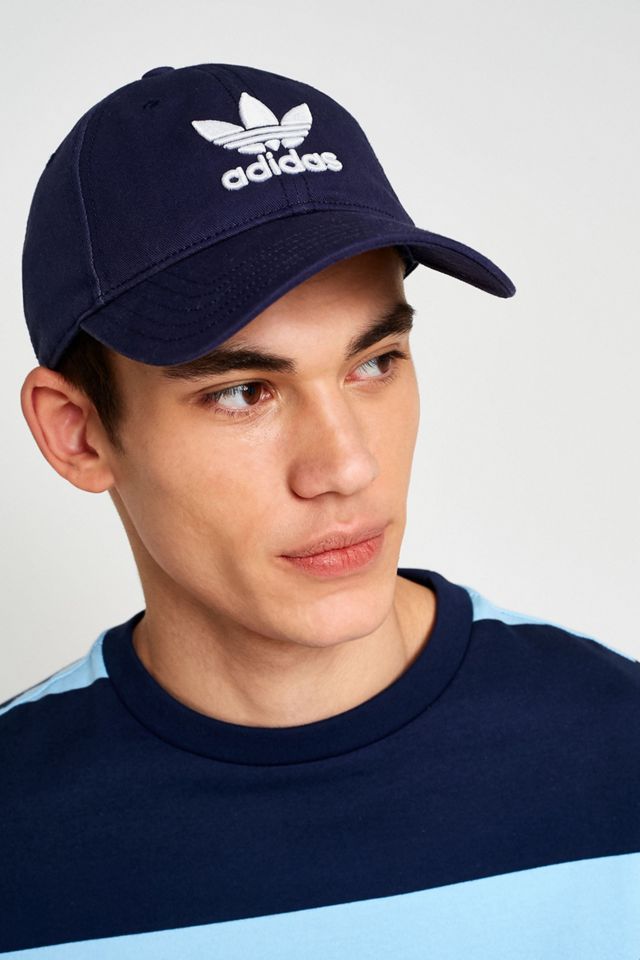 adidas Originals Navy Trefoil Dad Cap | Urban Outfitters UK