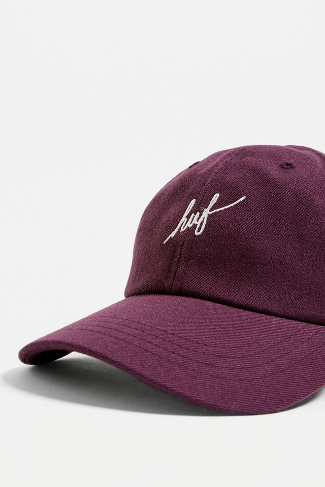 HUF - Casquette violette avec logo #1