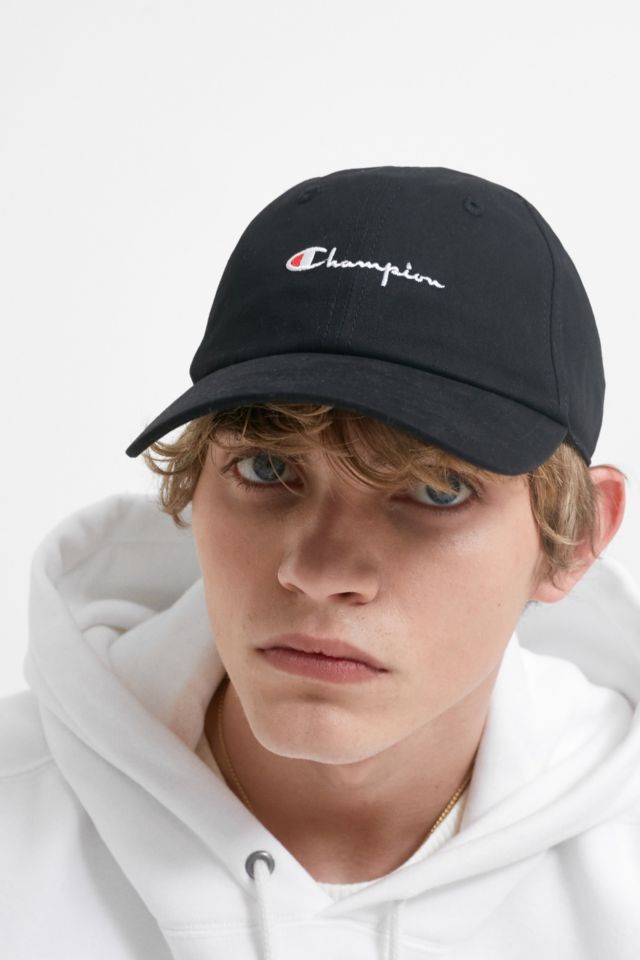 Champion store script cap