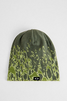 Oakley UO Exclusive Olive Ellipse Graphic Beanie | Urban Outfitters UK