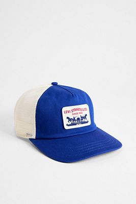 Levi's Blaue Presidio Trucker-Mütze