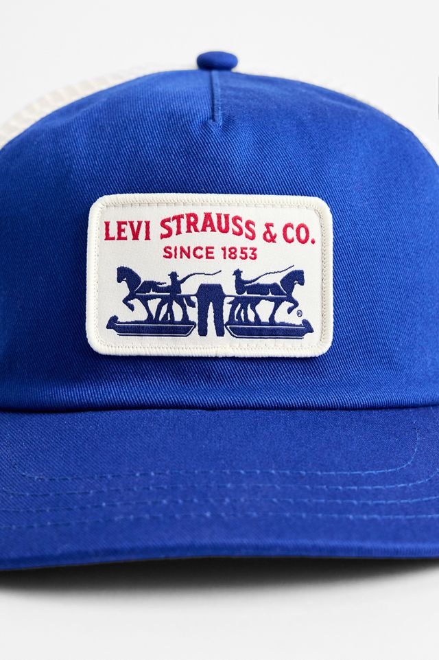 Levi's Blue Presidio Trucker Cap #1