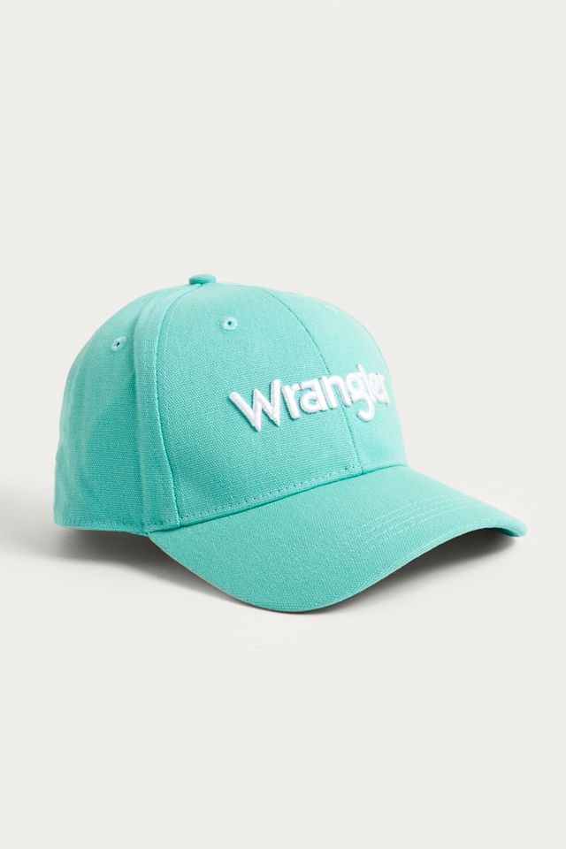 Wrangler ‘80s Logo Turquoise Cap #1