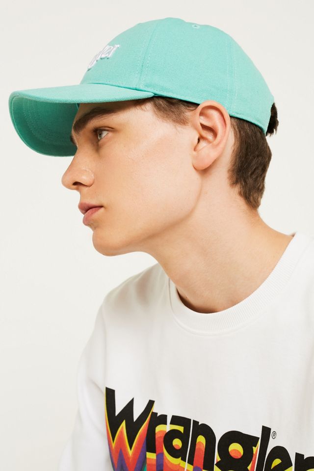 Wrangler ‘80s Logo Turquoise Cap #3