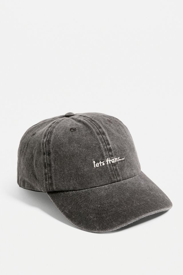 iets frans... Washed Black Logo Cap #1