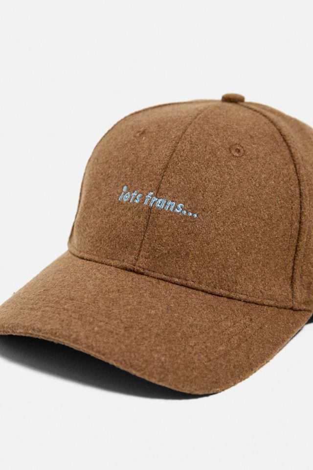 iets frans... Brown Melton Cap #1