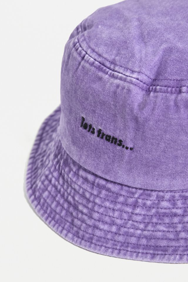 iets frans… Washed Lilac Bucket Hat #1