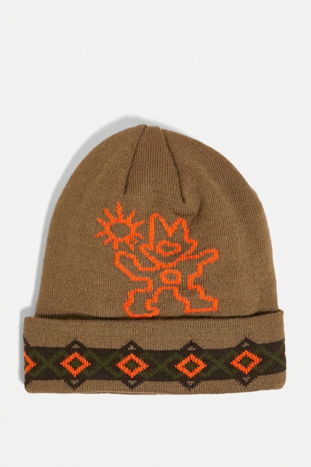 UO Nomad Tan Knit Beanie #1