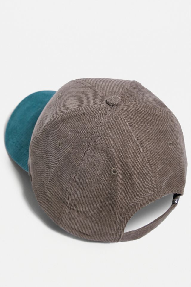 BDG Gorra de béisbol de pana de contraste de cresta bordada #2