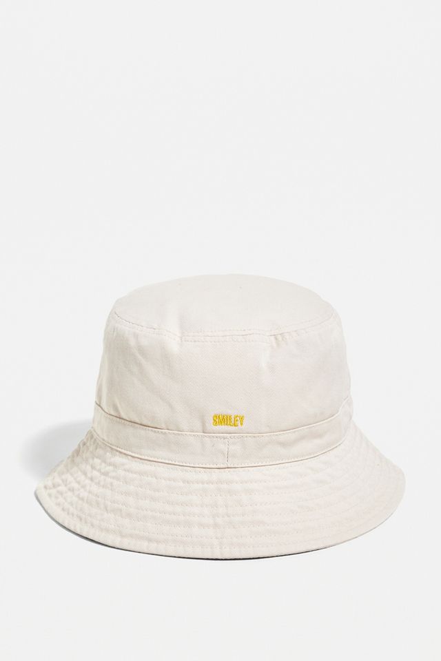 iets frans... X Smiley Limited Edition Ecru Bucket Hat  #3