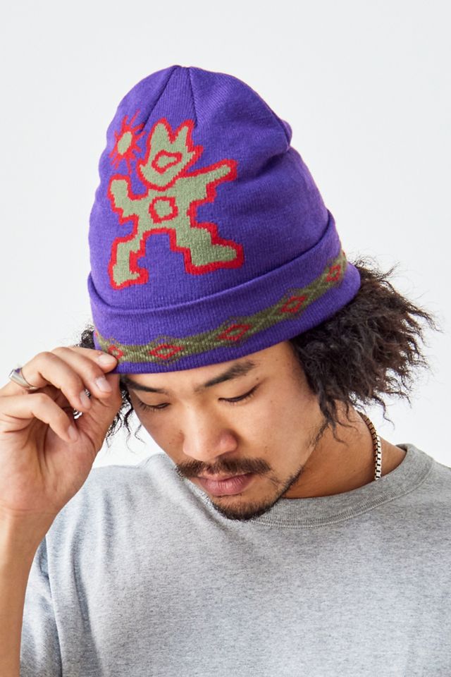 UO Nomad Purple Beanie Urban Outfitters UK