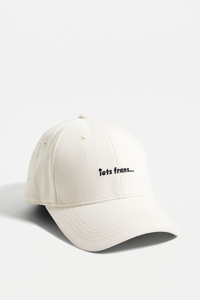 iets frans... Ecru Baseball Cap Urban Outfitters UK