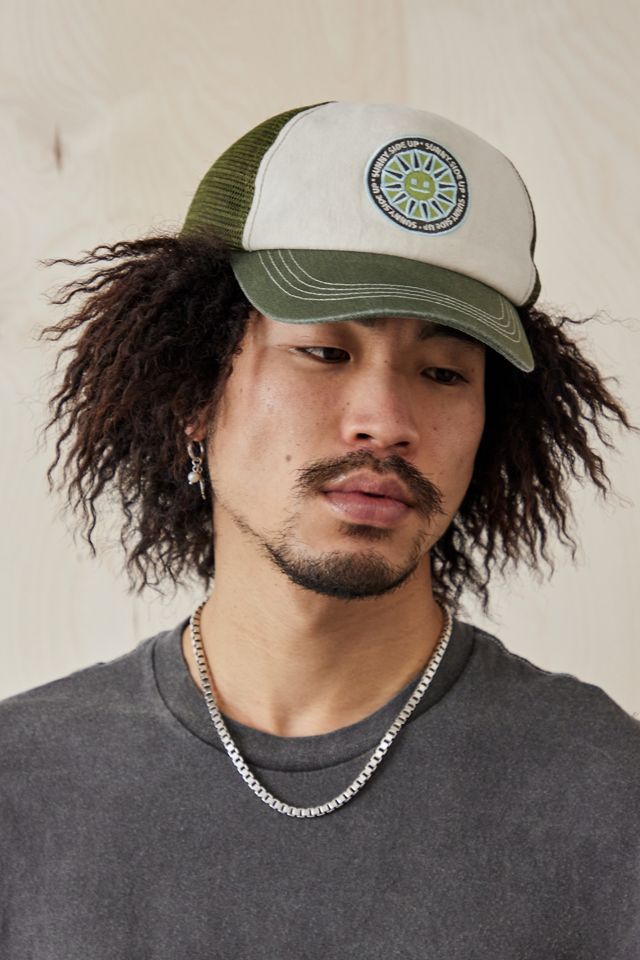 UO Nomad Green Trucker Hat 