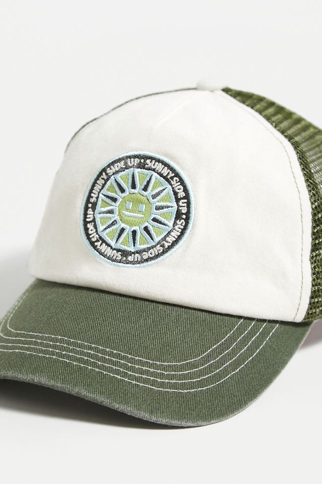 UO Nomad Green Trucker Hat  #1