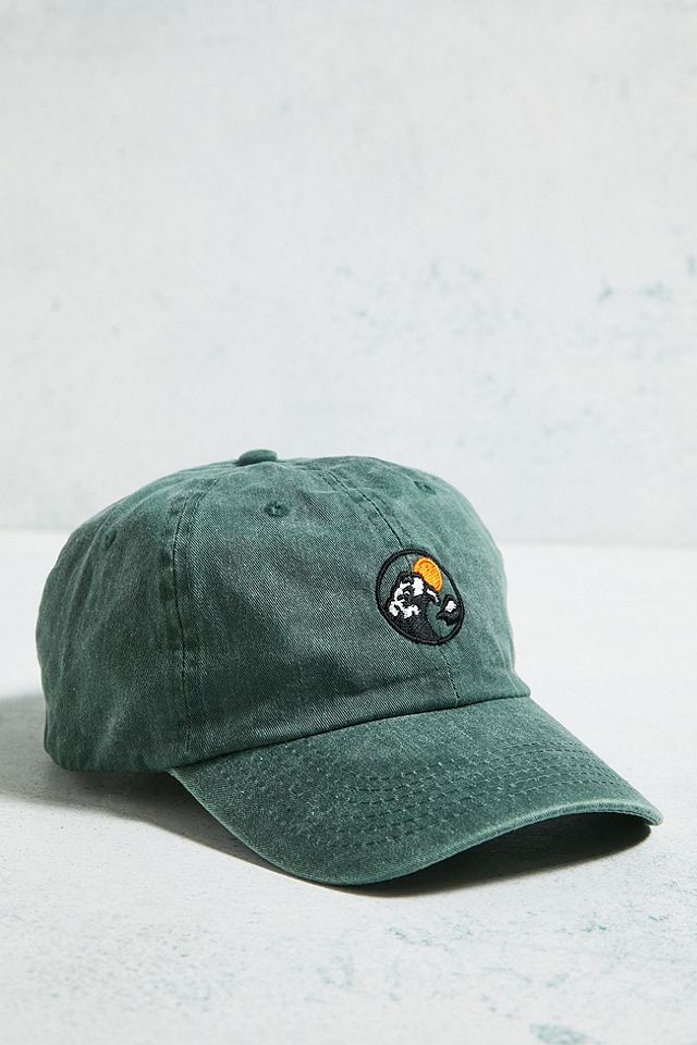 UO Washed Green Wave Cap