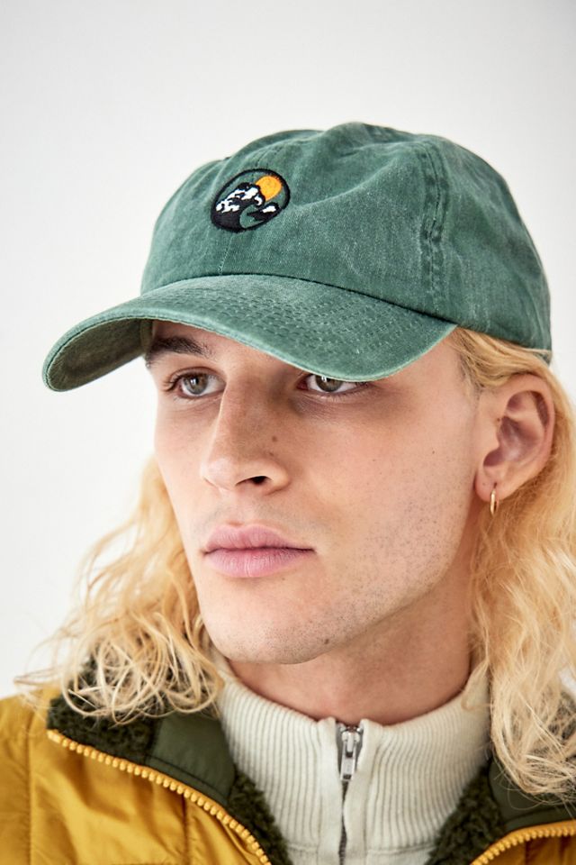 UO Washed Green Wave Cap #1