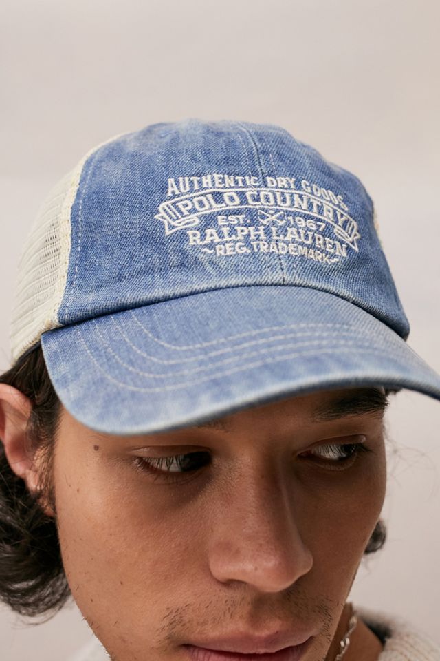 Polo Ralph Lauren Denim Trucker Cap #2