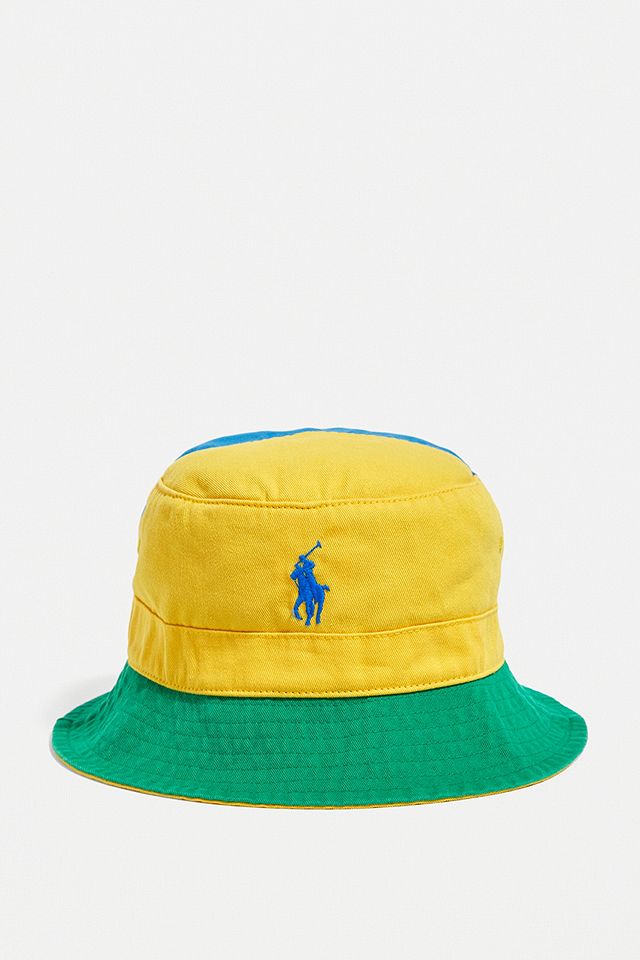 Polo Ralph Lauren Colour-Block Bucket Hat | Urban Outfitters UK