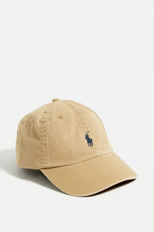 Polo Ralph Lauren Beige Twill Cap | Urban Outfitters UK