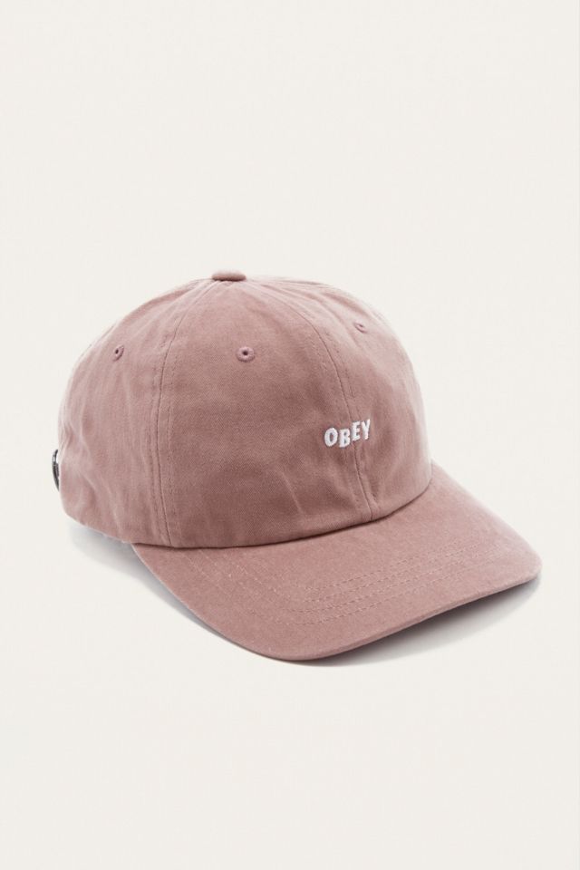 Obey store pink hat