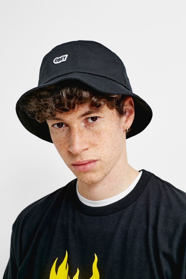 Obey bucket sale hat black