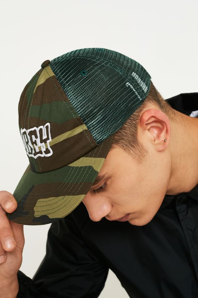 Obey cheap camo hat