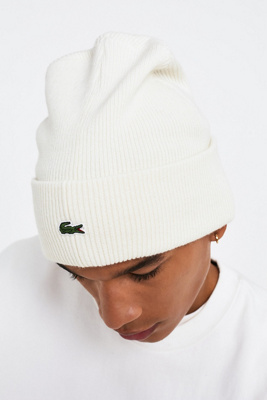 bonet lacoste blanc