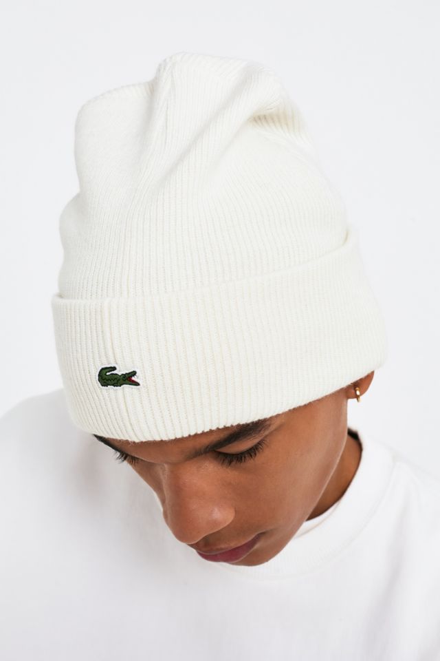 Bonnet lacoste 2025 blanc femme