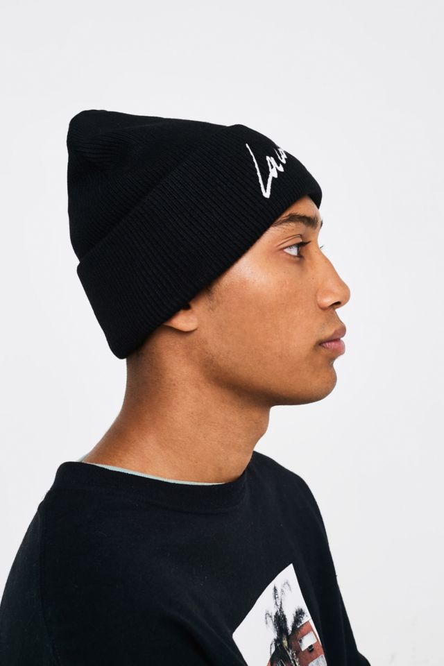 Bonnet en laine noir Lacoste chez DM'Sports