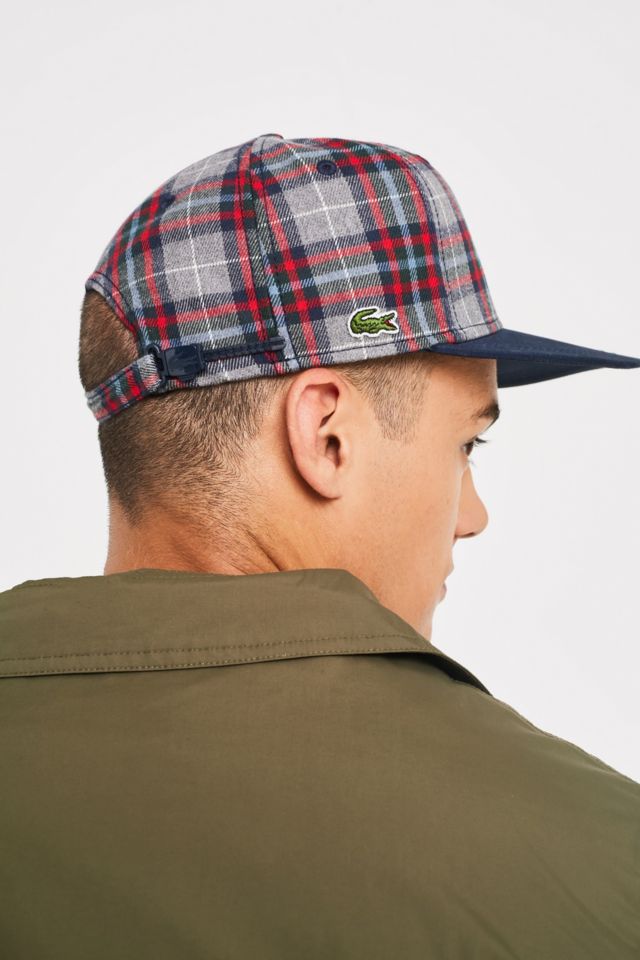 Lacoste checkered deals cap