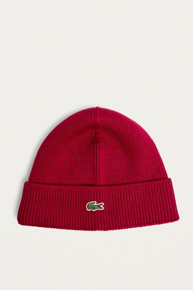 Bonnet lacoste outlet bordeau