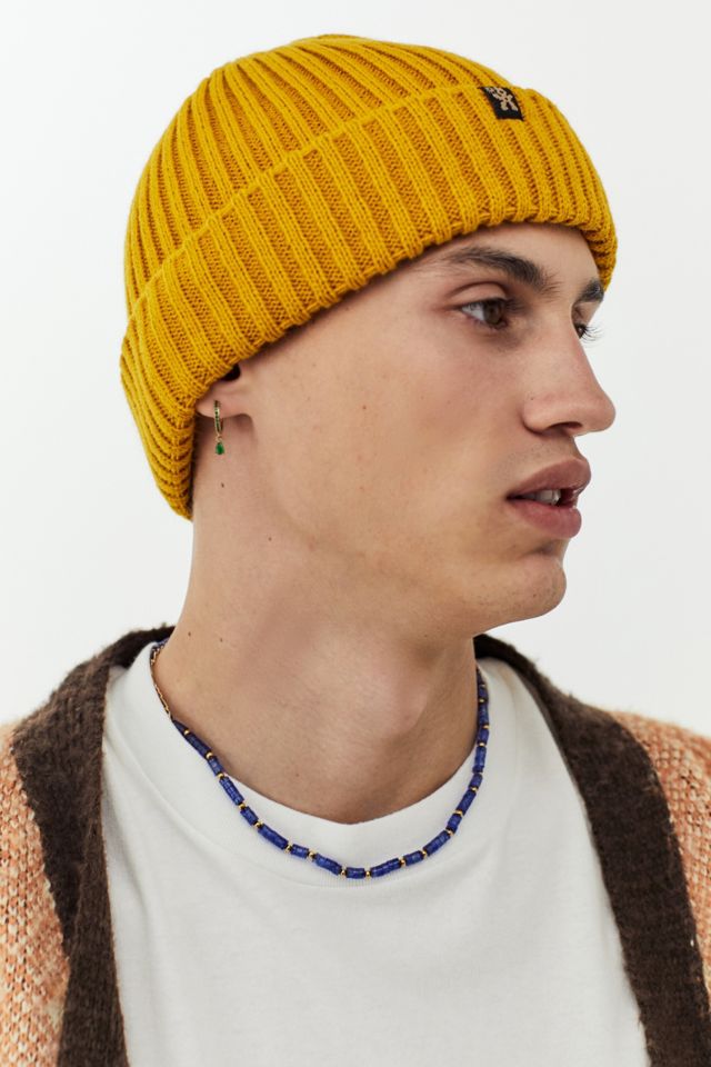 UO Nomad Yellow Beanie | Urban Outfitters UK