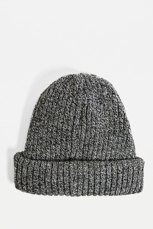 UO Salt and Pepper Ribbed Beanie #4