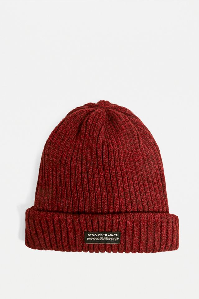 Urban Outfitters – Geripptes rostfarbenes Beanie #2