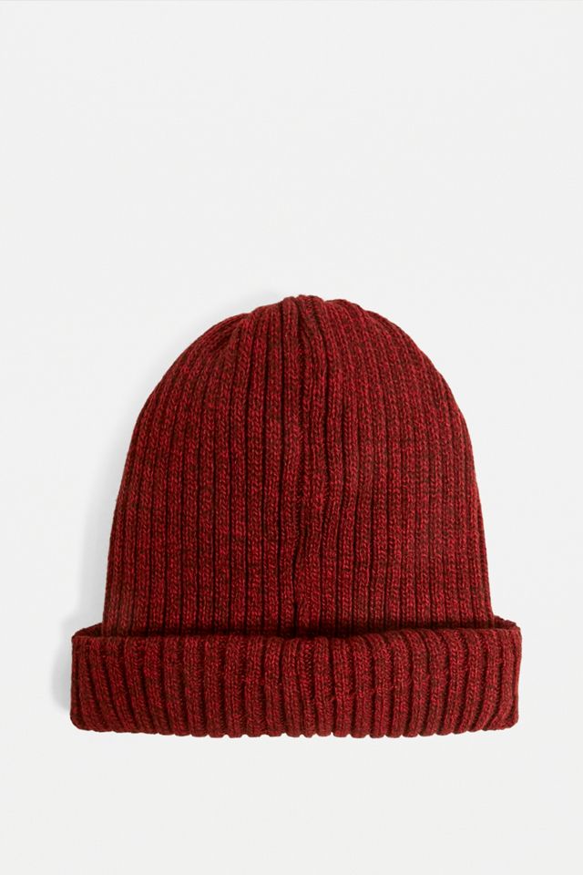Urban Outfitters – Geripptes rostfarbenes Beanie #3