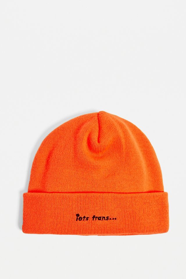 iets frans… – Mini-Skater-Beanie in Neonorange #1