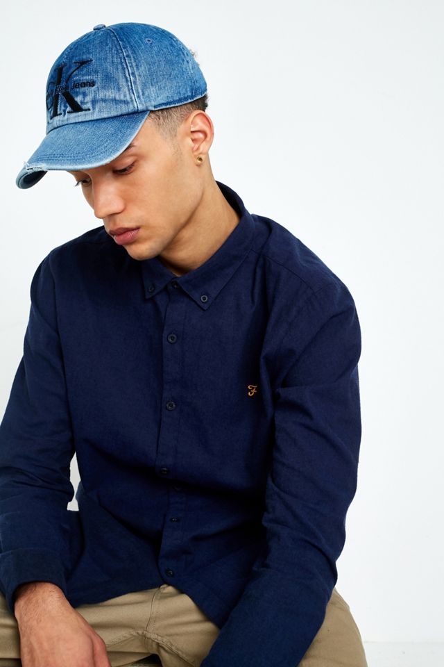 Calvin Klein Reissue Denim Baseball Cap #3