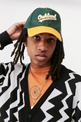 '47 Brand Oakland Green & Yellow Clean Up Cap | Urban Outfitters UK