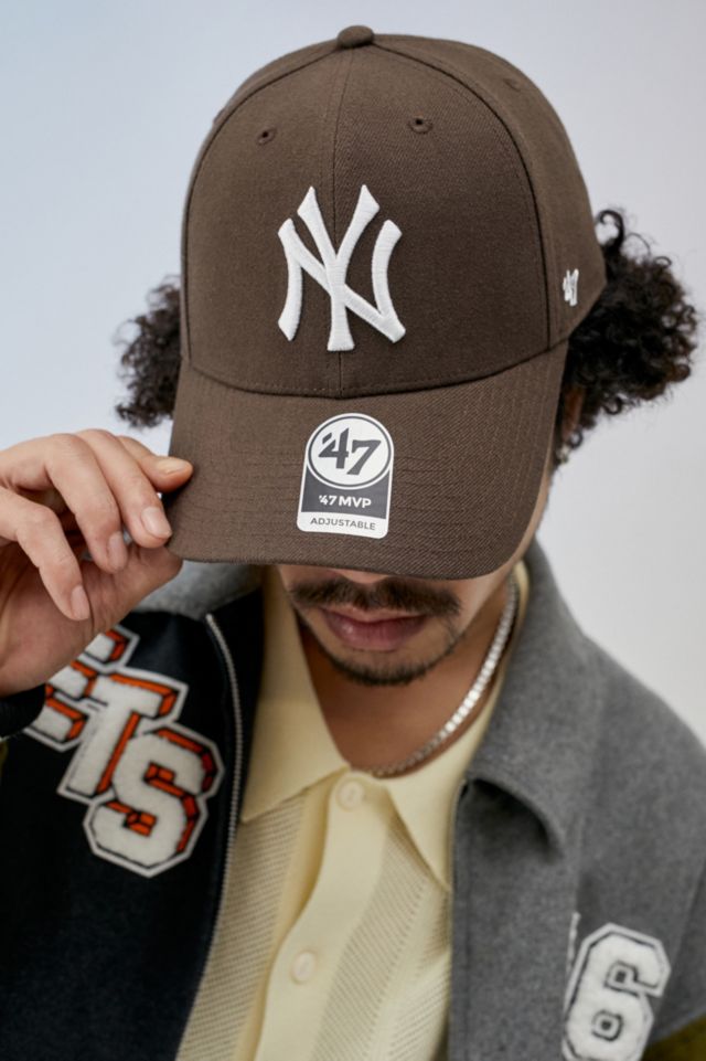 47 Brand Snapback Cap - MVP New York Yankees Brown