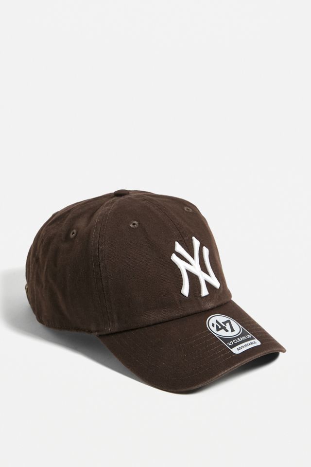 47 Brand Brown New York Yankees Cap | Urban Outfitters UK