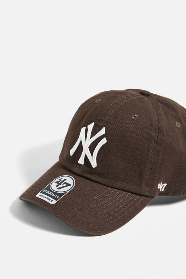 47 Brand Brown New York Yankees Cap | Urban Outfitters UK