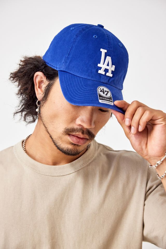 47 Los Angeles Dodgers Baseball Hat in Dark Blue at Urban Outfitters