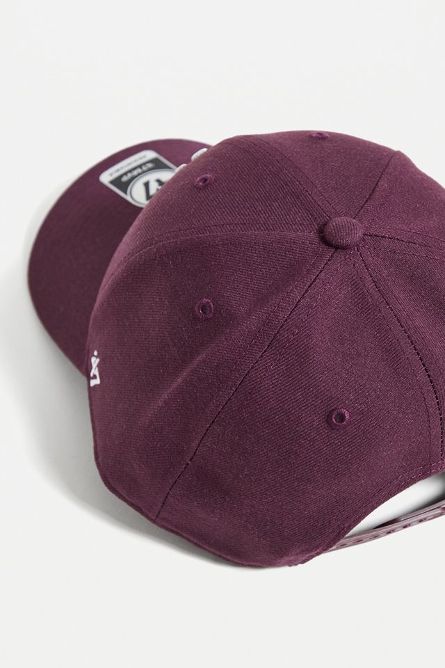 '47 Brand - Casquette de baseball des Yankees de NY couleur prune  #3