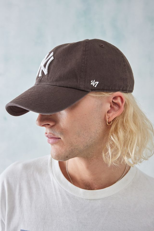 '47 Brand - Casquette de baseball NY Yankees marron #1