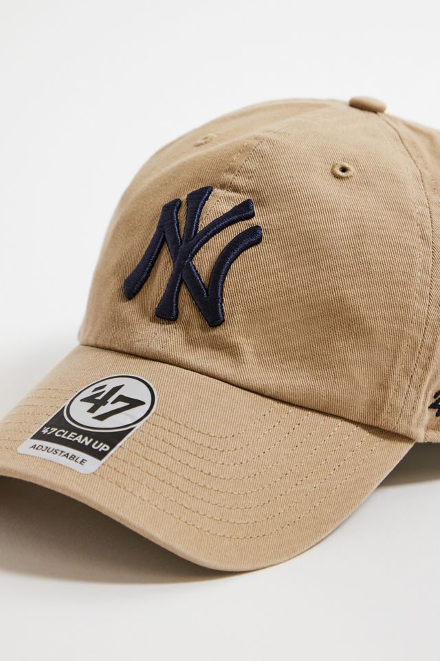 '47 Brand NY Yankees Tan Baseball Cap #2