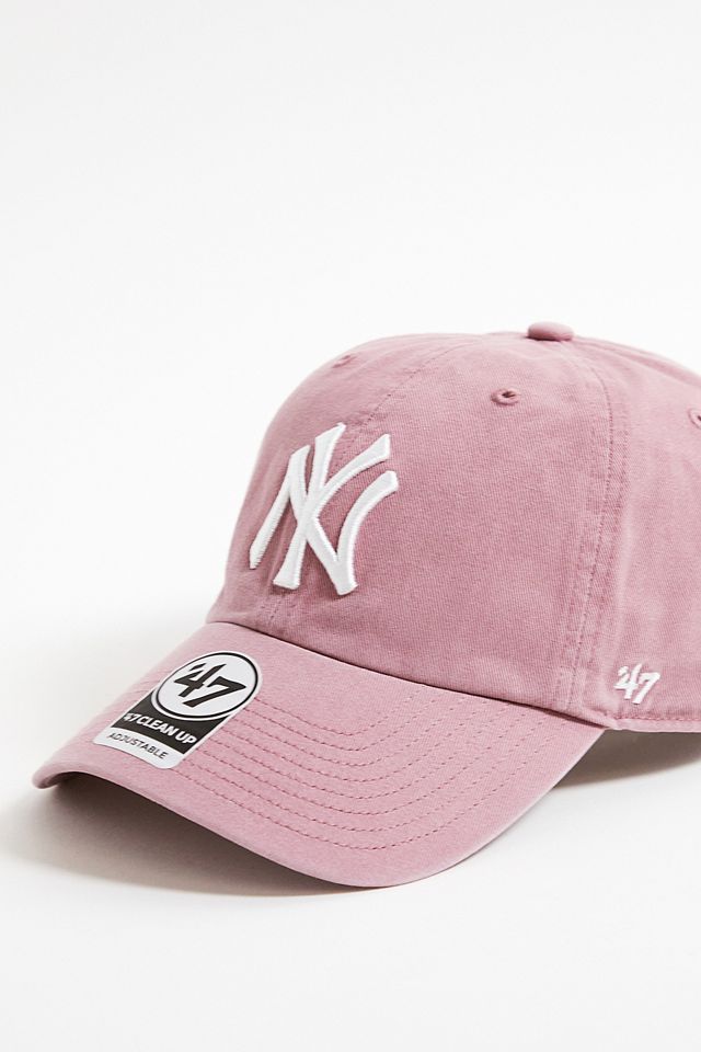'47 Brand NY Yankees Pink Baseball Cap #2