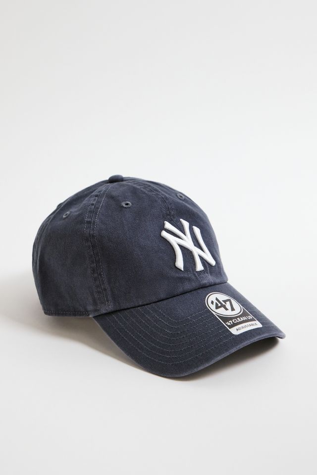 '47 Brand NY Yankees Navy Baseball Cap | Urban Outfitters UK