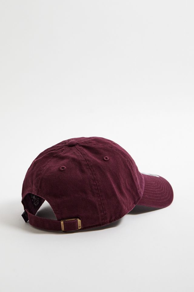 '47 Brand NY Yankees Burgundy Baseball Cap #2